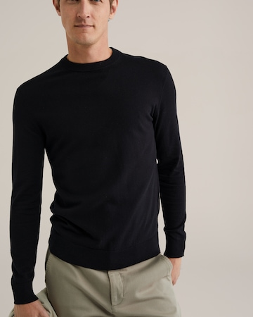 WE Fashion Pulover | črna barva