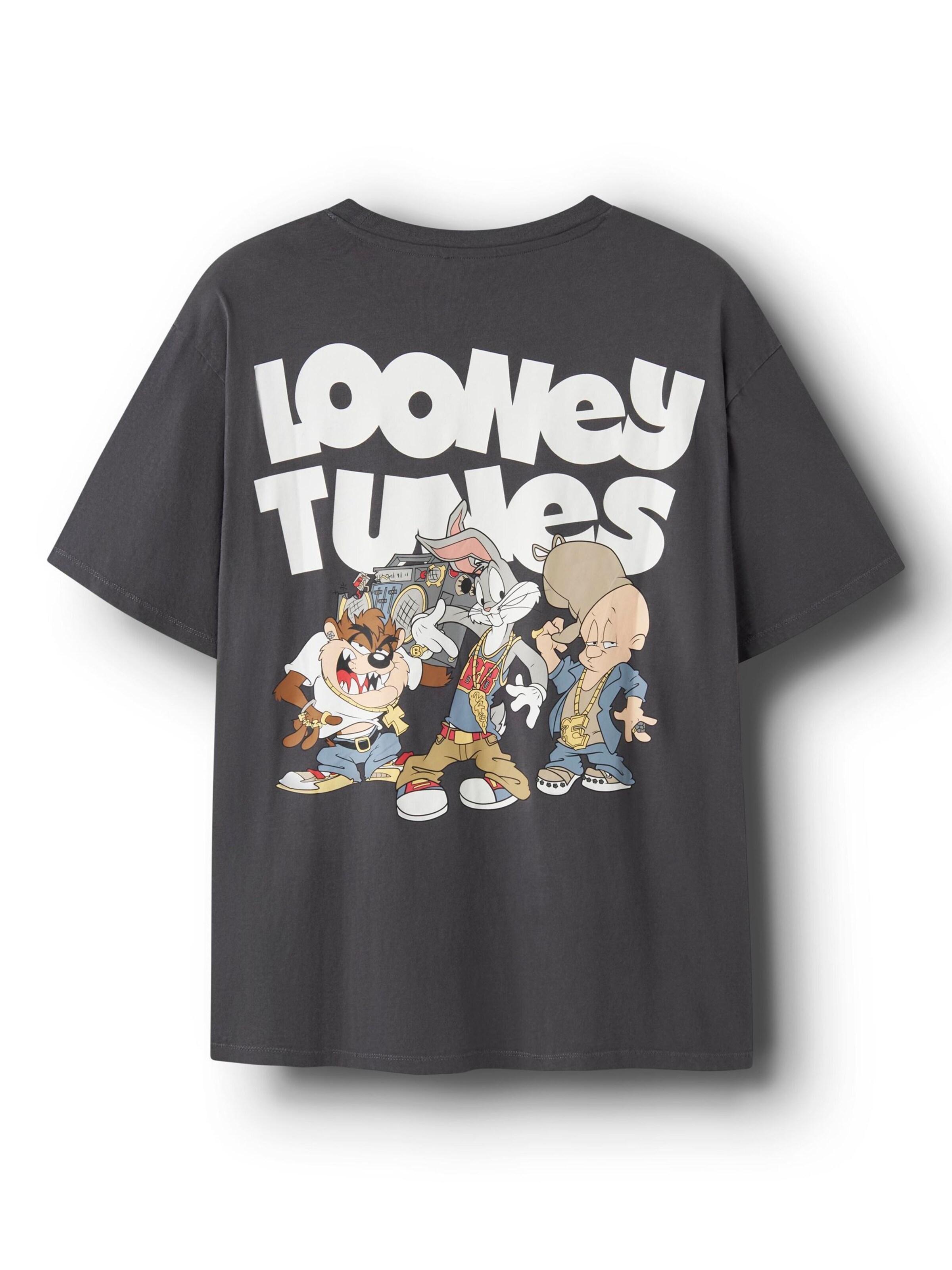 TWO SOON Shirt 'Looney Tunes' in Grey
