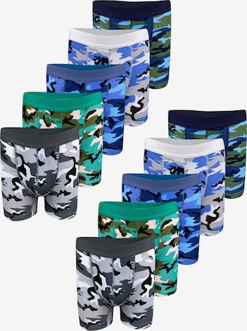 LOREZA Onderbroek 'Jungen Boxershorts Asher' in Gemengde kleuren: voorkant