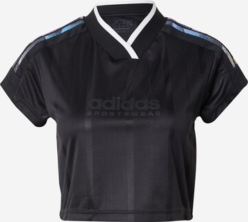 ADIDAS SPORTSWEAR Funktionsshirt 'TIRO' in Schwarz: predná strana