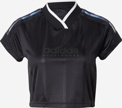 ADIDAS SPORTSWEAR Λειτουργικό μπλουζάκι 'TIRO' σε μπλε / ανοικτό ροζ / μαύρο / λευκό, Άποψη προϊόντος