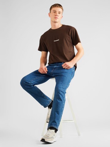 Abercrombie & Fitch Футболка 'IN THE STANDS' в Коричневый