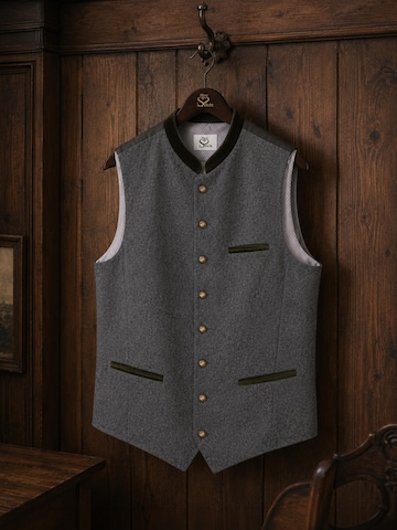HerzSticht Traditional vest in Green