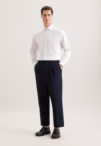 SEIDENSTICKER Regular fit Button Up Shirt in White
