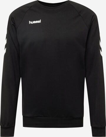 Sweat de sport Hummel en noir : devant