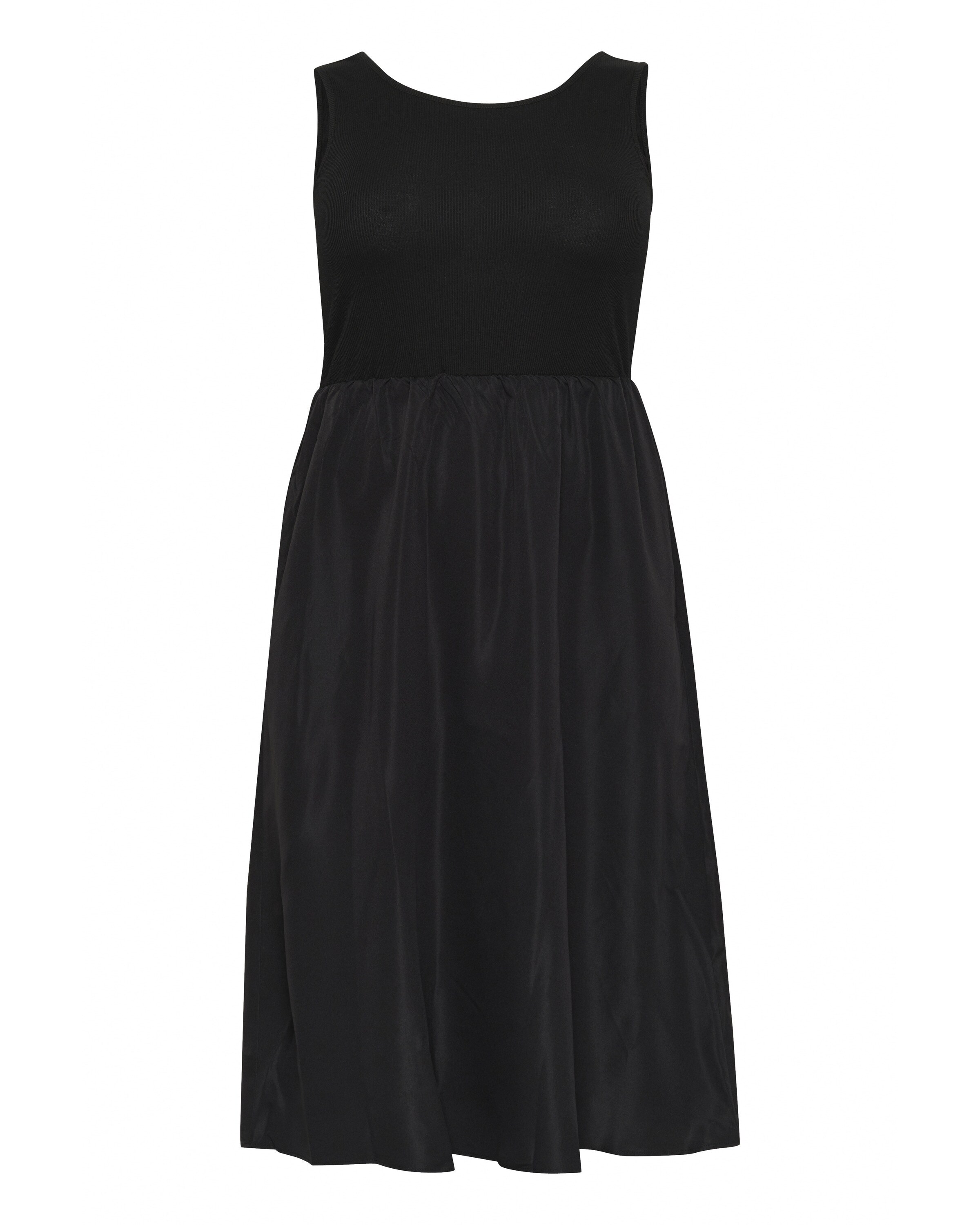 KAFFE CURVE Kleid 'Kristi ' in Schwarz: Vorderseite