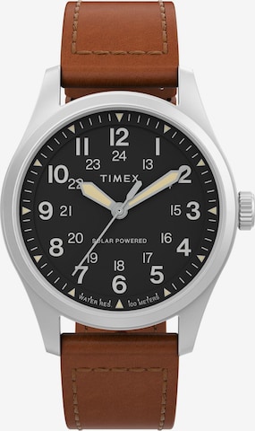 TIMEX Analoguhr 'Expedition North Field Solar ' in Braun: Vorderseite