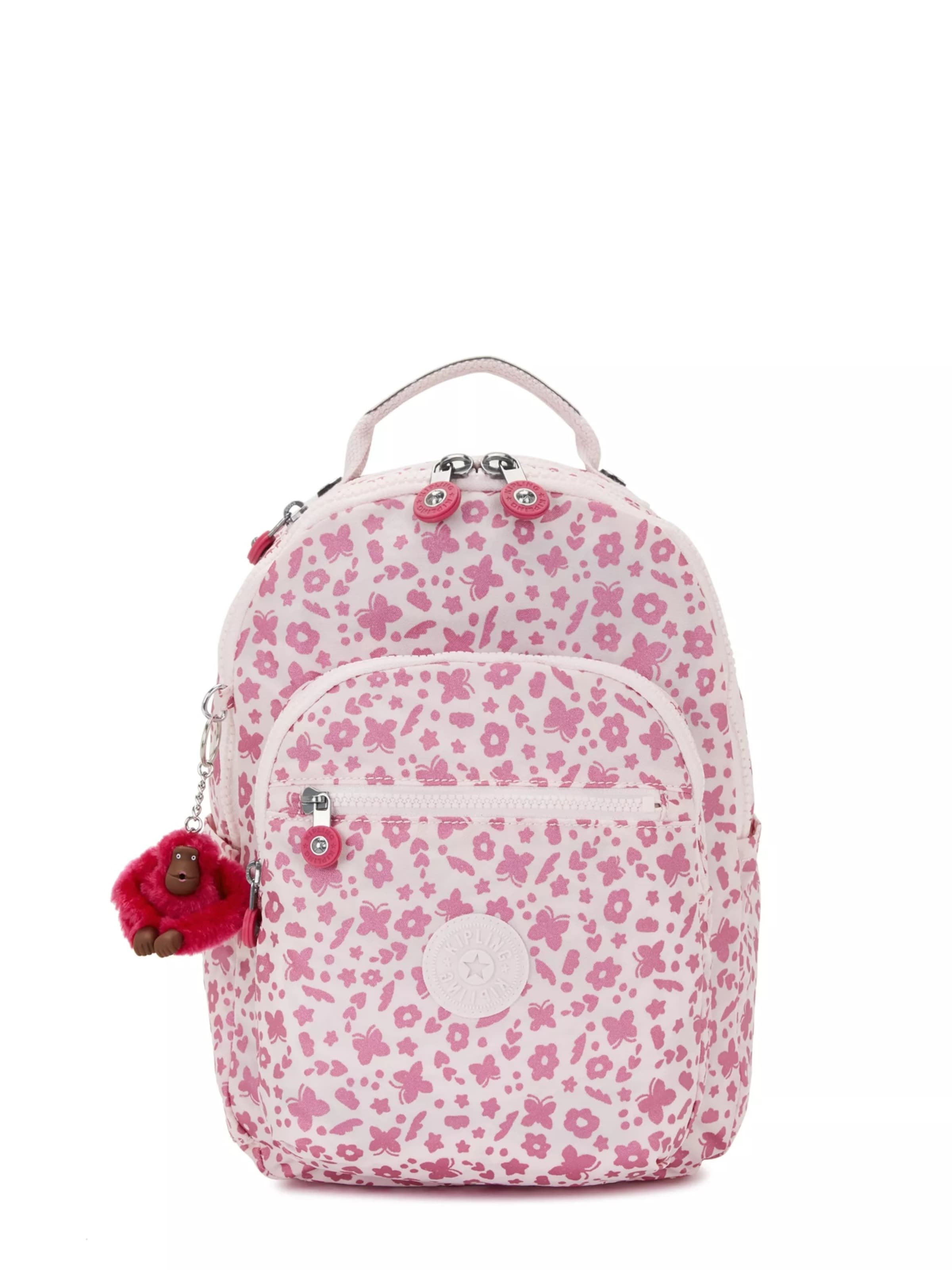 Mochila kipling rosa pastel hotsell