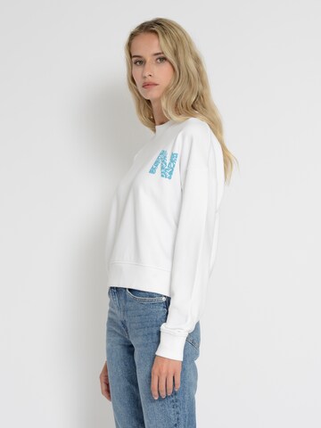 NASSAU Beach Club Sweatshirt ' NB231036 ' in White