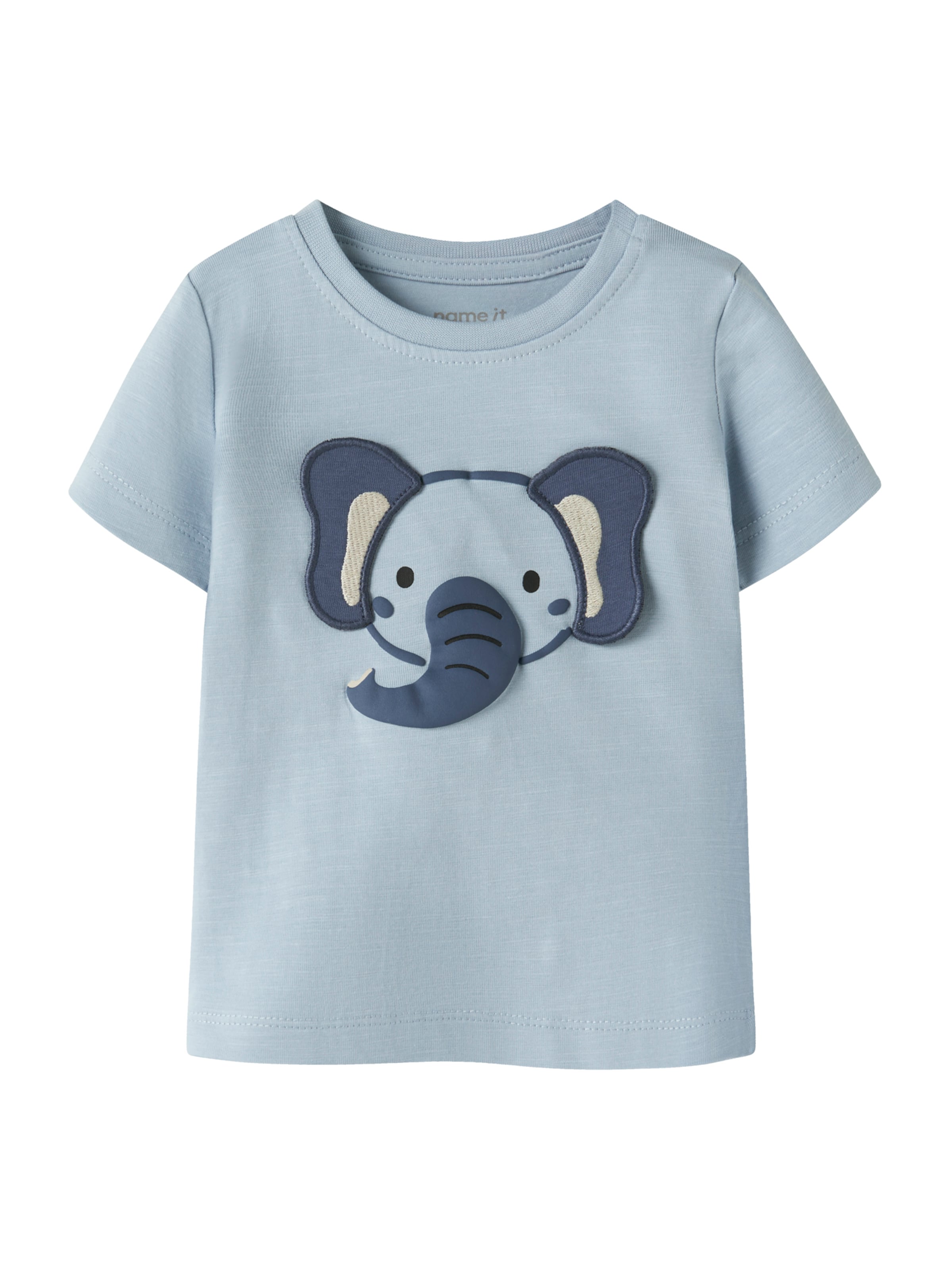 NAME IT Póló 'NBMHOLE' - kék: elől