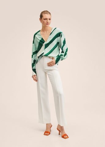 MANGO Blouse in Green