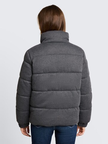 TOM TAILOR DENIM Winterjacke in Grau