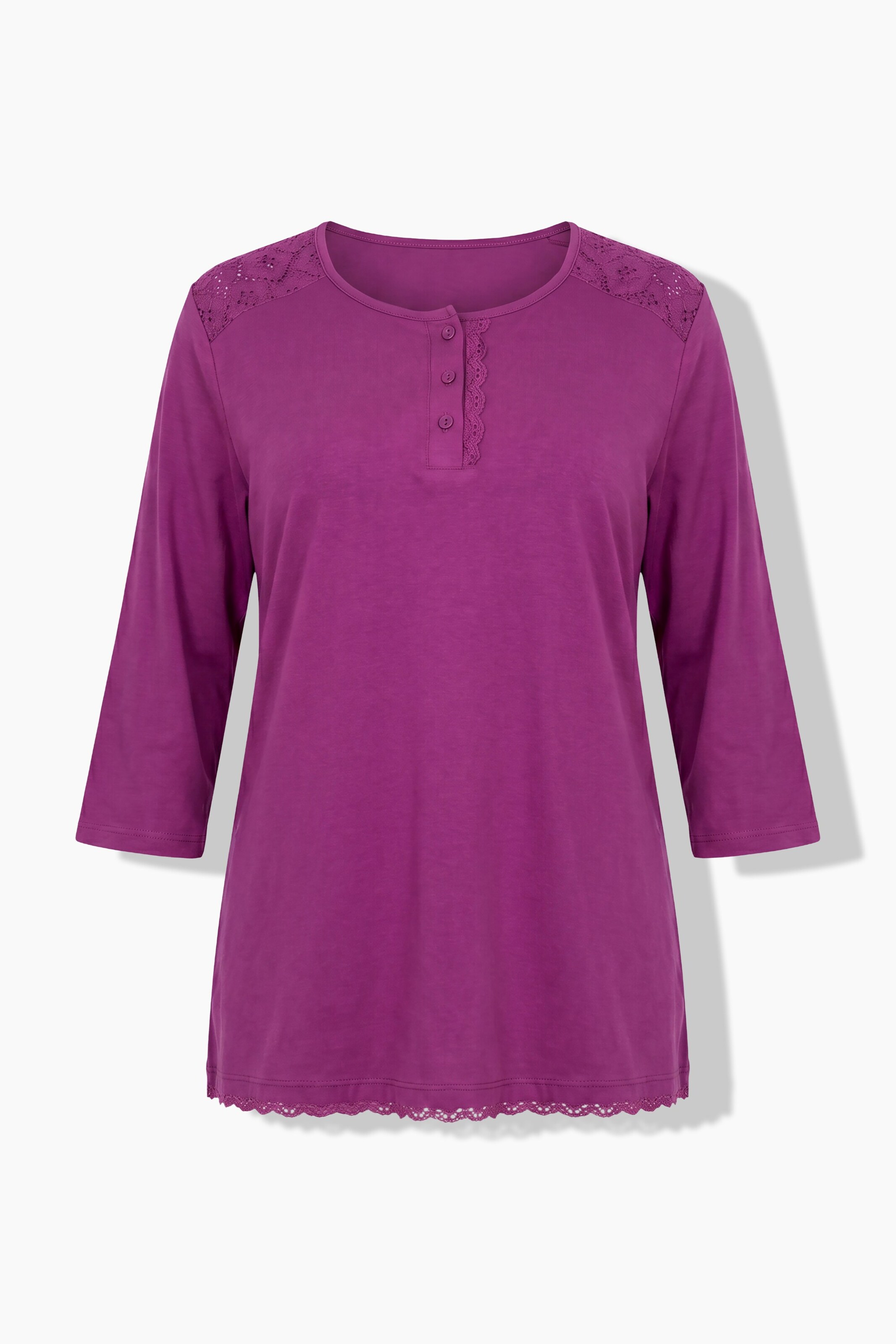 Ulla Popken Pyjama in Lila