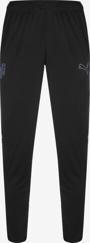 PUMA Slim fit Workout Pants 'Neymar' in Black: front