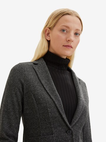 TOM TAILOR Blazer in Schwarz