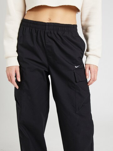Nike Sportswear Loosefit Kapsáče 'Essential' – černá