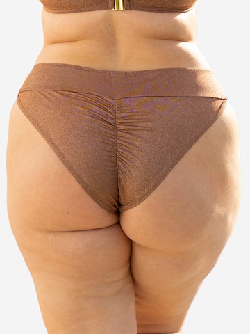 SugarShape Dół bikini 'Valencia' w kolorze brązowy