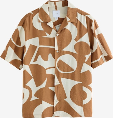 Next Comfort Fit Paita värissä beige: etupuoli