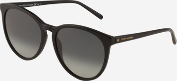 TOMMY HILFIGER Sunglasses in Black: front