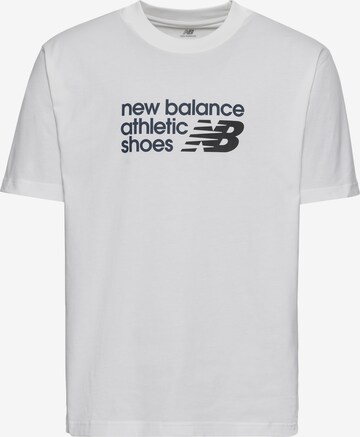 new balance Shirt in Weiß: predná strana