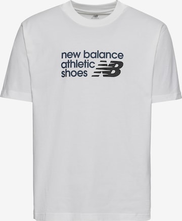 new balance Shirt in White: front