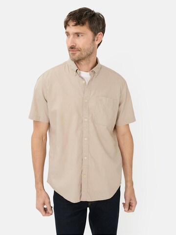 Coupe regular Chemise CAMEL ACTIVE en beige : devant