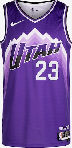 NIKE Tricot 'NBA Utah Jazz City Edition' in Lila: voorkant