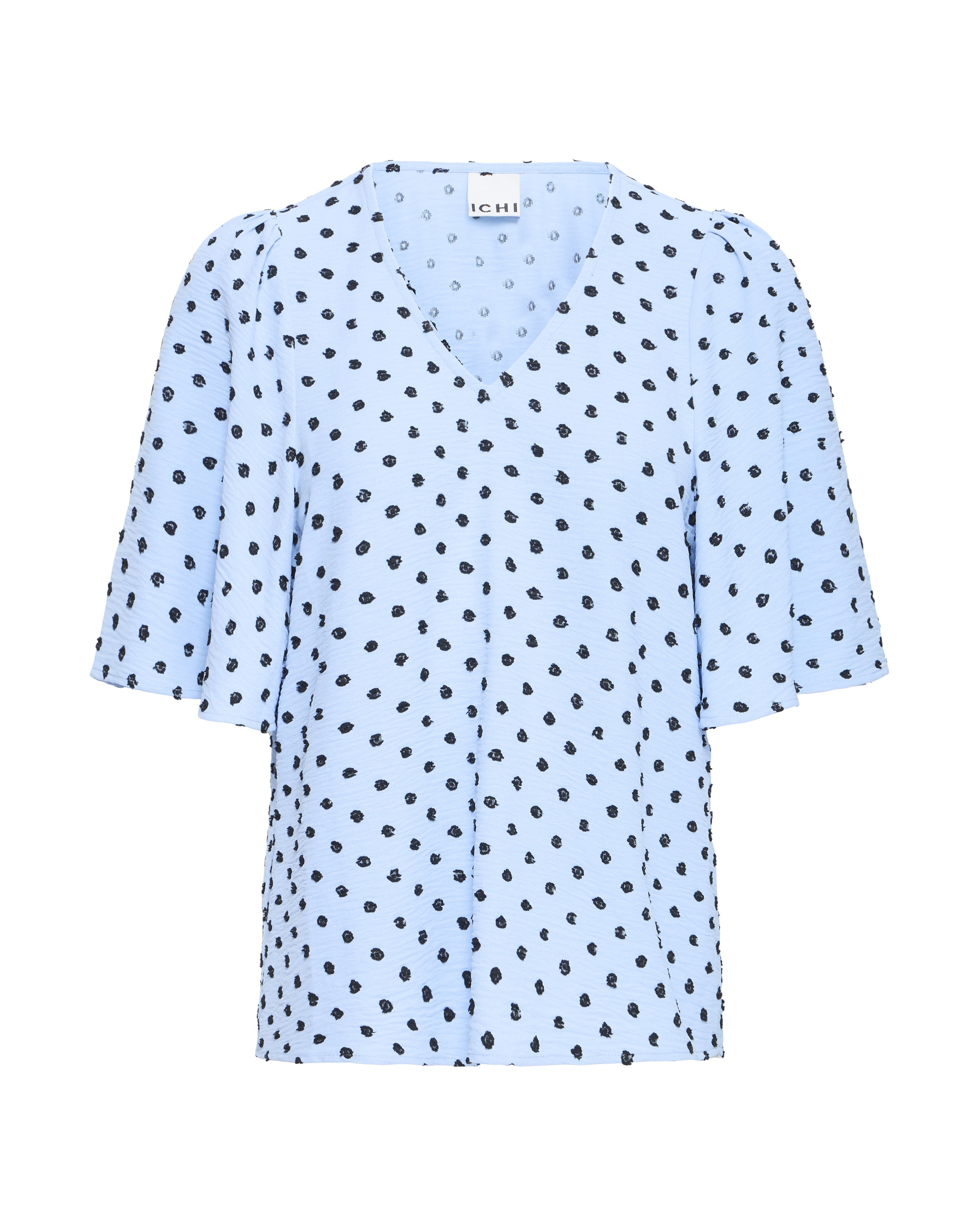 ICHI Bluse 'ZABBY' in Blau: Vorderseite