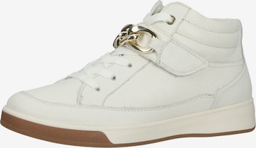 ARA Sneakers hoog in Beige: voorkant