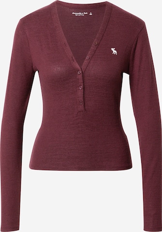 Abercrombie & Fitch - Pullover em roxo: frente
