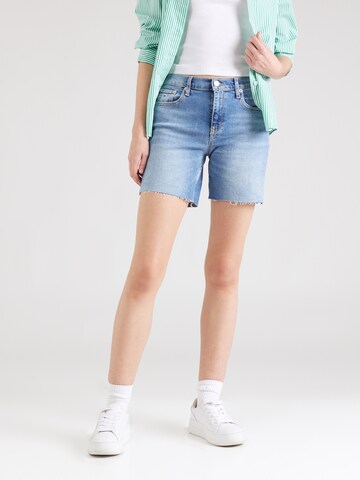 Tommy Jeans Regular Shorts 'MADDIE' in Blau: predná strana