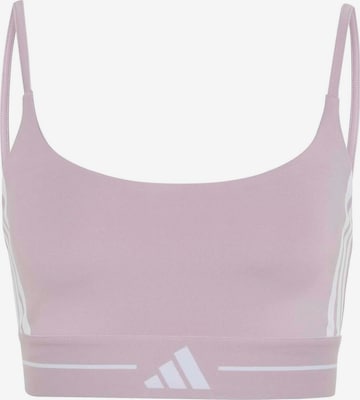 ADIDAS PERFORMANCE Sportovní podprsenka 'HYG' – fialová: přední strana