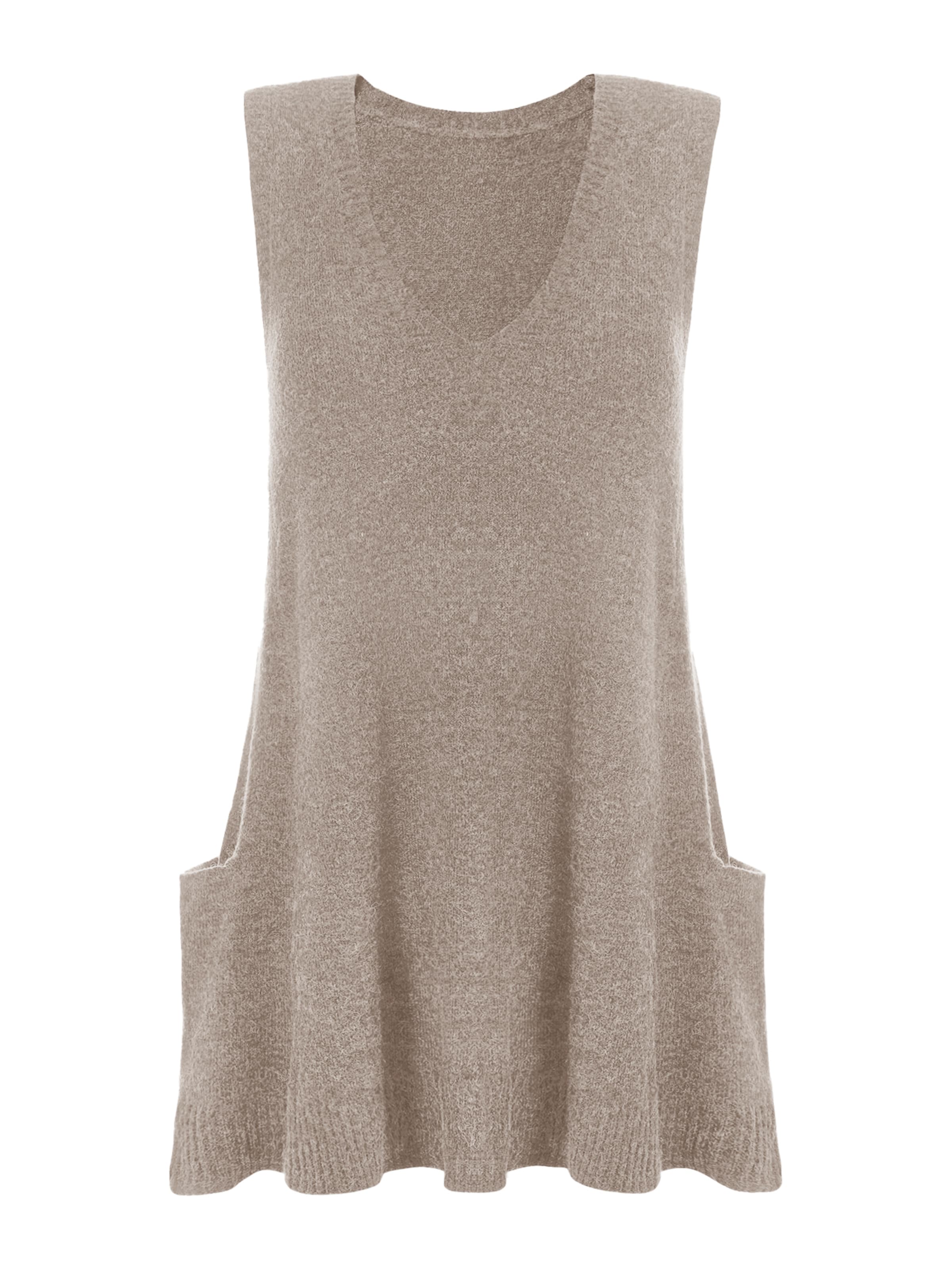 Imily Bela Pulóver - bézs: elől