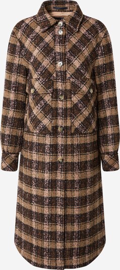 JOOP! Manteau mi-saison 'Cora' en beige / noisette / brun foncé, Vue avec produit