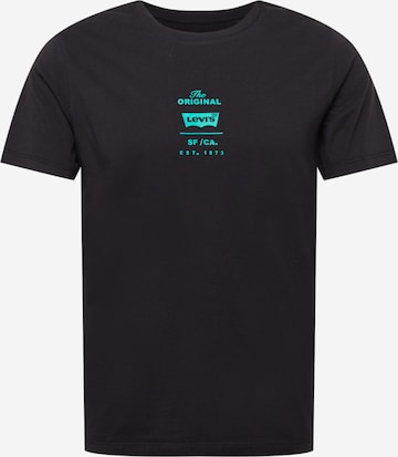 LEVI'S ® Tričko – černá: přední strana