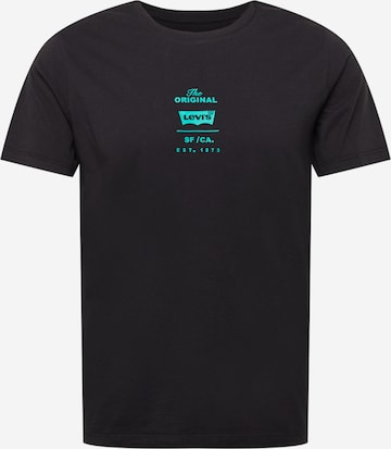 LEVI'S ® Póló 'Housemark Graphic Tee' - fekete: elől