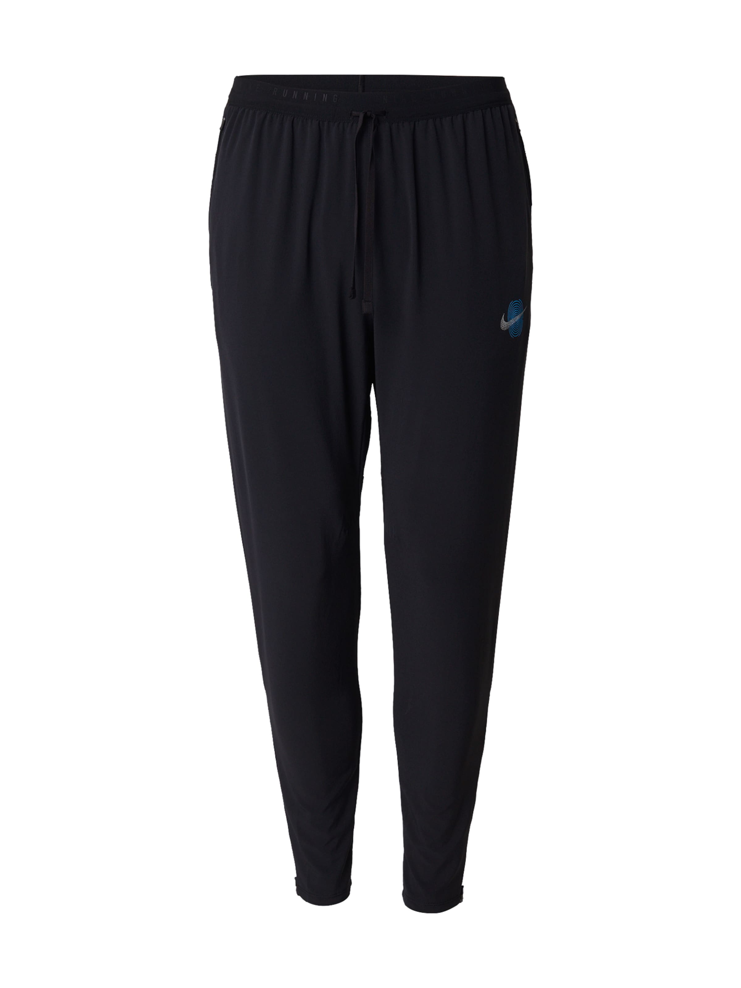 NIKE Спортивные штаны &#x27;STRIDE&#x27; в Черный / Серебристый, Обзор товара