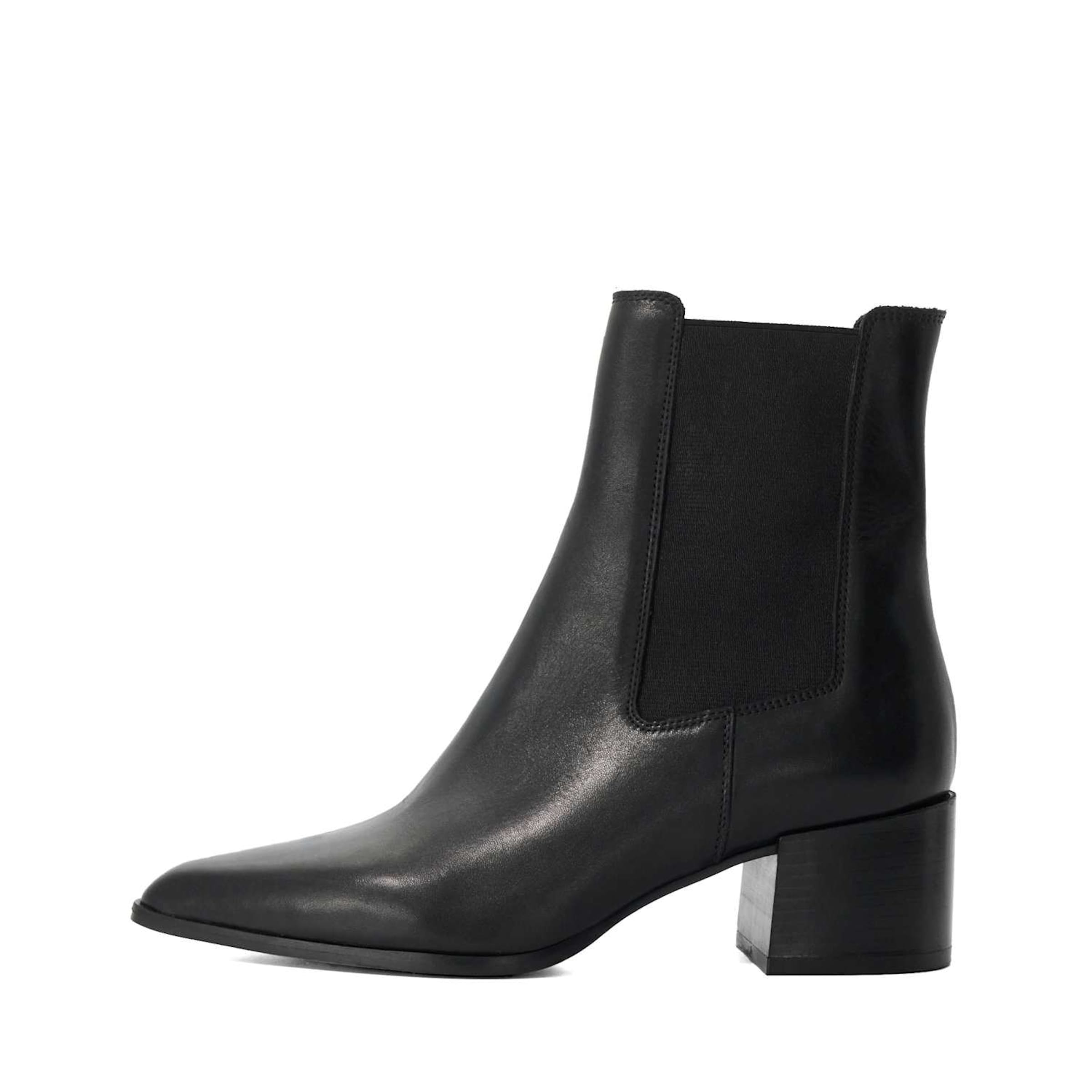 Dune LONDON Chelsea boots 'Pimo' in Zwart: voorkant