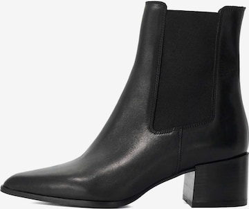 Dune LONDON Chelsea boots 'Pimo' in Zwart: voorkant