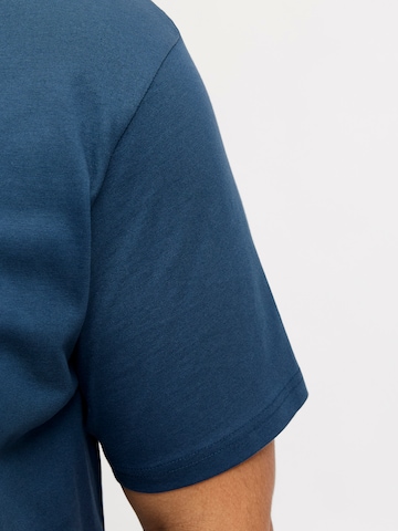 Jack & Jones Plus Shirt 'JCOFUSION' in Blue