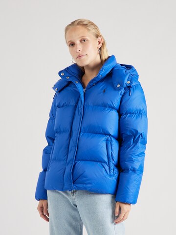 Polo Ralph Lauren Winterjas in Blauw: voorkant