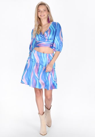 IZIA - Blusa 'Festival' en azul