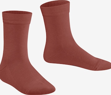 FALKE Socks 'Family' in Red: front