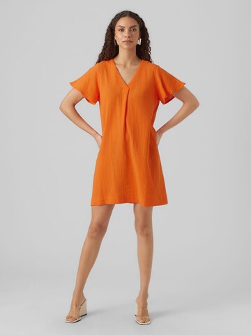 Robe VERO MODA en orange