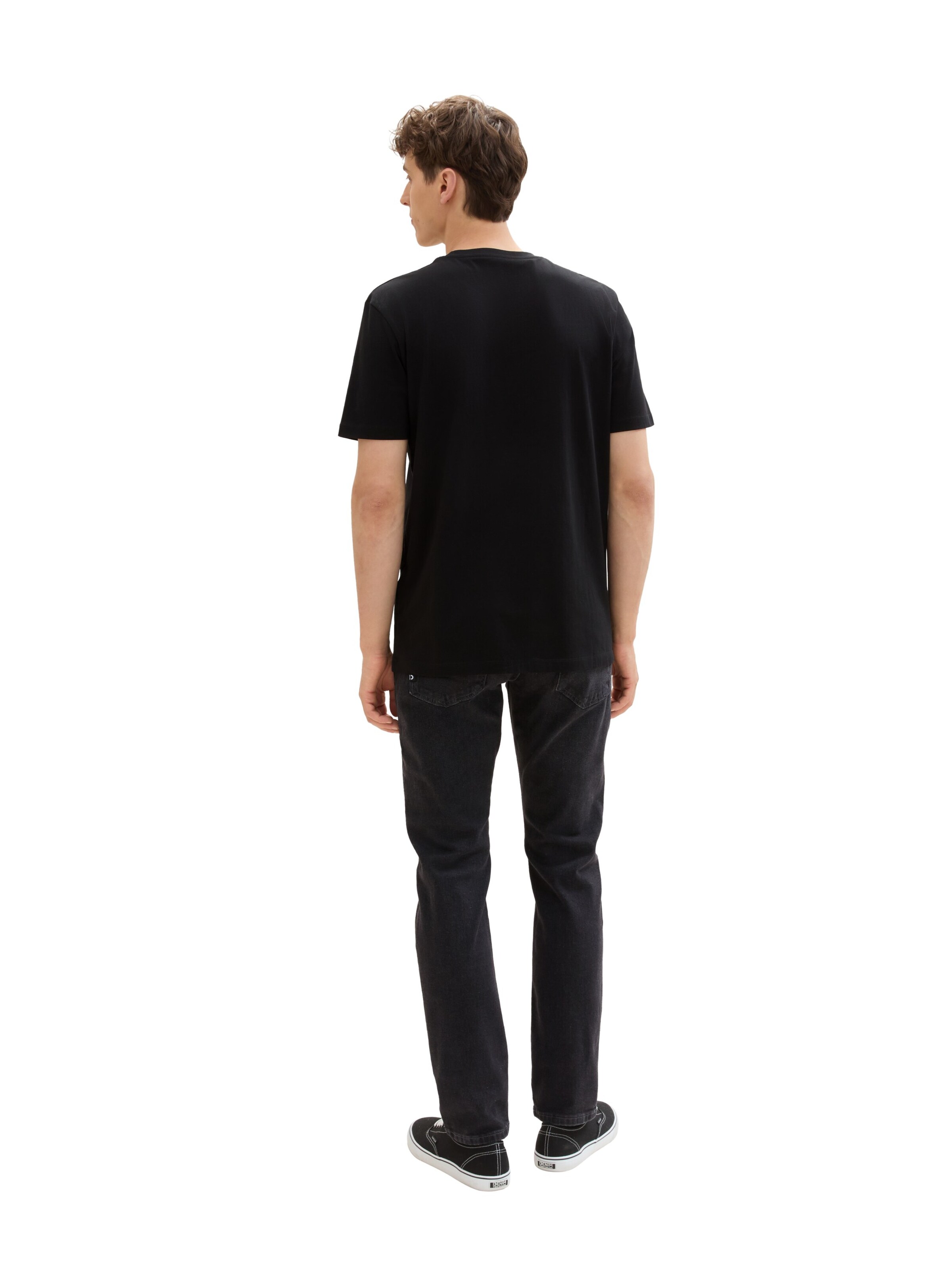 TOM TAILOR DENIM Slim fit Jeans 'PIERS' in Black