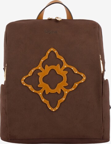 usha FESTIVAL Backpack 'Festival' in Brown: front