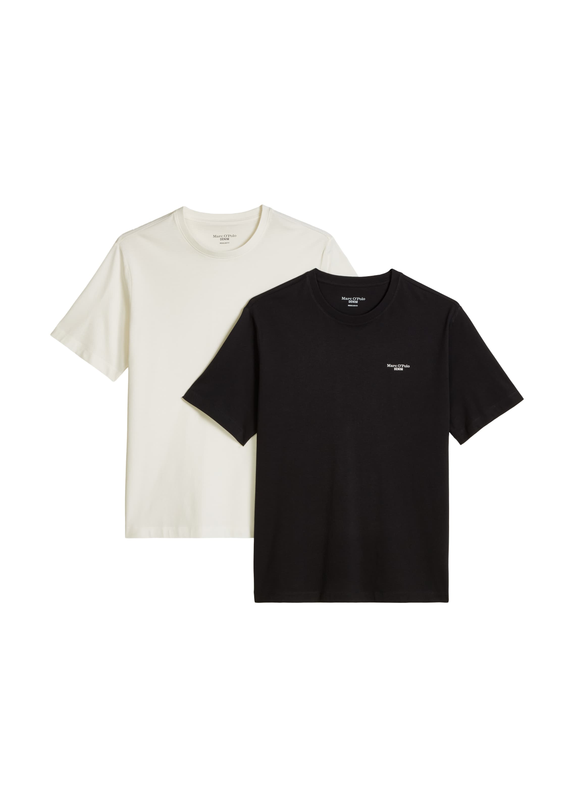 T-Shirt Marc O'Polo DENIM en noir : devant