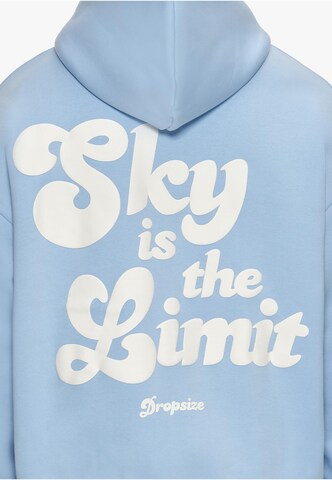 Dropsize Sweatshirt 'Sky is the Limit' in Blau