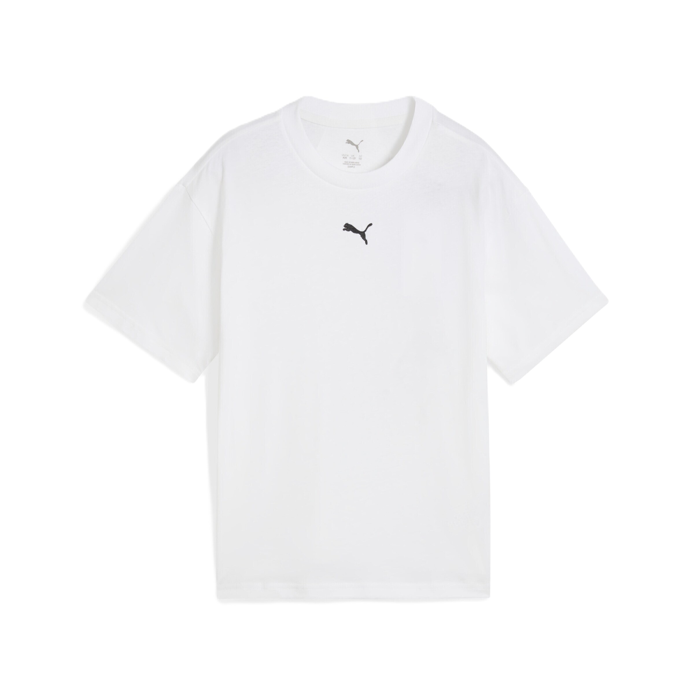 PUMA Shirt 'Essentials' in White: front