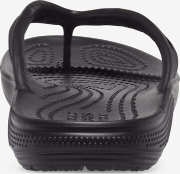 Crocs Zehentrenner in Schwarz